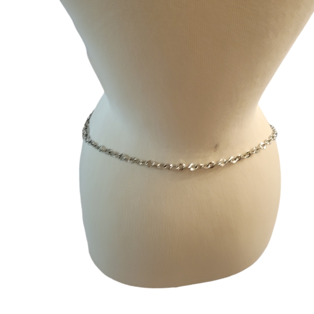 Express Chain Belt With Cabachon Medalion Accents - Picture 3 of 5